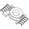 POT-3313L-1/POT33立式5+5PIN  螃蟹腳