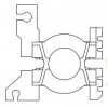 PQ-3220-3/PQ3220立式6+0PIN 安規骨架