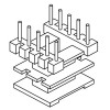 SN-1302/EE13立式雙槽(5+5PIN)