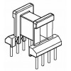 Y-1005-1 EE10臥式4+4 PIN臺斜邊