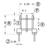 HR-EE10-01/EE10臥式(2+2PIN)
