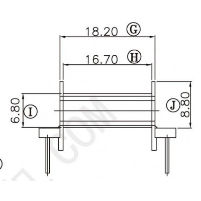 EFD-2501-1/EFD25臥式5+5 高支點