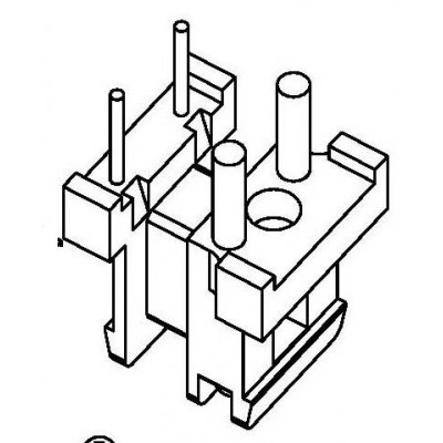 JS-0812/EE8.3臥式(2+2PIN) U形