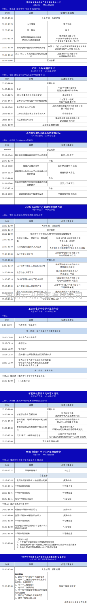 擎動芯火，智造先機 | 第四屆全球半導體產業及電子技術（重慶）博覽會開幕在即！