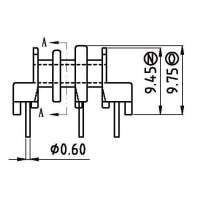 EFD-1504/EFD-15臥式(3+3PIN)