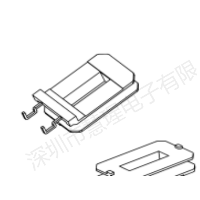 HX-4015B EE40螃蟹腳彎腳立式2+0針（HX-4015A配套）