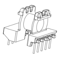 HXB-ER1901 ER19 EC19安規(guī)臥式5+2針