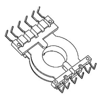 HXX-EQ3601-6P EQ36安規螃蟹腳立式6+6針