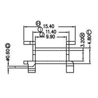 金達(dá)成-EPC-1705 EPC17立式(5+0)P 針徑 Φ0.6 腳距 3.0