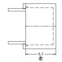 SL-B005-1/BASE(2+2)PIN