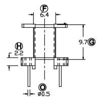 SL-1607-1/EE-16立式(3+3)PIN