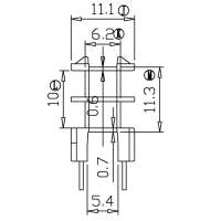 SL-1609-1/EE-16立式(3+3)PIN