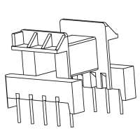 SL-2507-1/EE-25臥式(5+5)PIN