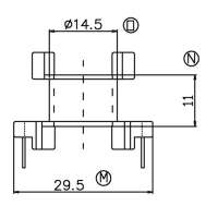 SL-2602/PQ-26立式(6+6)PIN