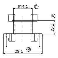 SL-2603/PQ-26立式(6+6)PIN