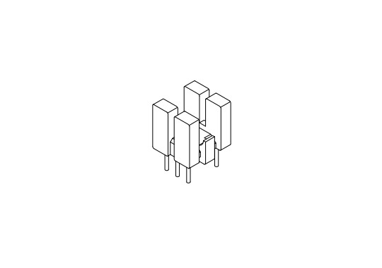 HX-005 磁環底座 3+3針 BASE