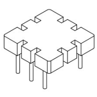 HX-018-1 磁環底座 3+3針 BASE