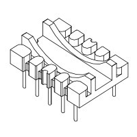HX-021 磁環底座 5+5針 BASE