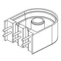 HX-063 磁環外殼底座 2+2+2針 BASE
