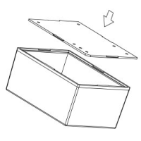 HX-075 磁環外殼 無針 BASE
