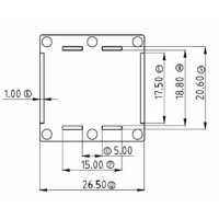 HXL-016 磁環 底座 無針 BASE