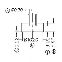 HXL-029 磁環 底座 1+1針 BASE