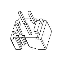 HXX-016 磁環 底座 2+2針  BASE