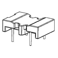 HXX-022 磁環 底座 2+2針  BASE
