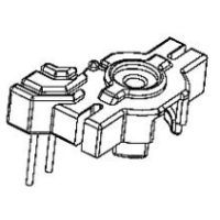 HXX-0604 磁環底座 2+0針 BASE