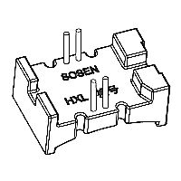 HXX-1701 磁環底座 2+2針 BASE