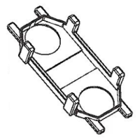 HXX-2055 磁環底座 無針 BASE