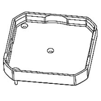HXX-3402-1 磁環底座 1+1針 BASE